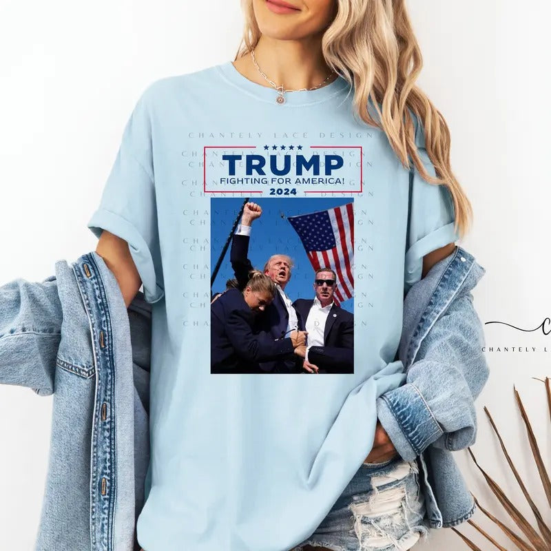 Trump shirt, republican shirt, maga 2024, trump merch, election 2024 Shirt Hoodie, Sweatshirt | GrindPrints.com