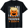 Trumpkin 2024 USA Make Halloween Great Again Funny Trump T-Shirt made in usa Hoodie, Sweatshirt | GrindPrints.com