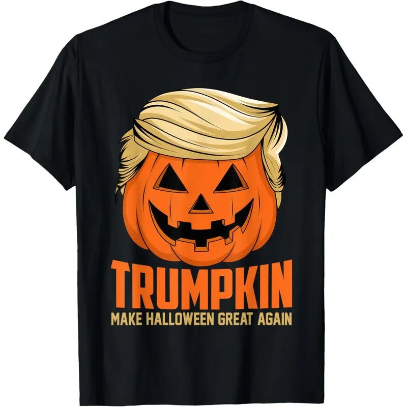 Trumpkin Make Halloween Great Again Funny Sarcastic Saying T-Shirt made in usa Hoodie, Sweatshirt | GrindPrints.com