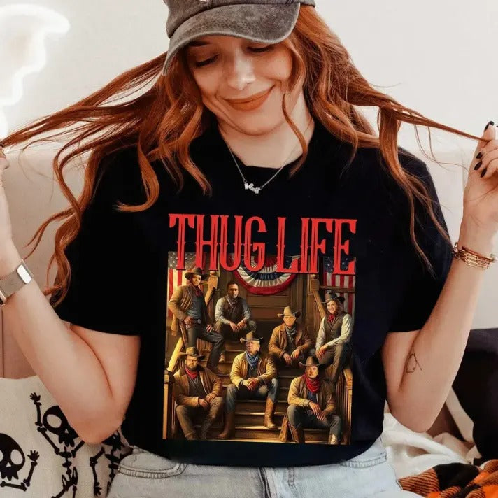 Trumpp Crew Thug Life Shirt, Trumpp Shirt, Republican, Election 2024 Shirt, Pro Trumpp Shirt, Political Shirt Hoodie,...