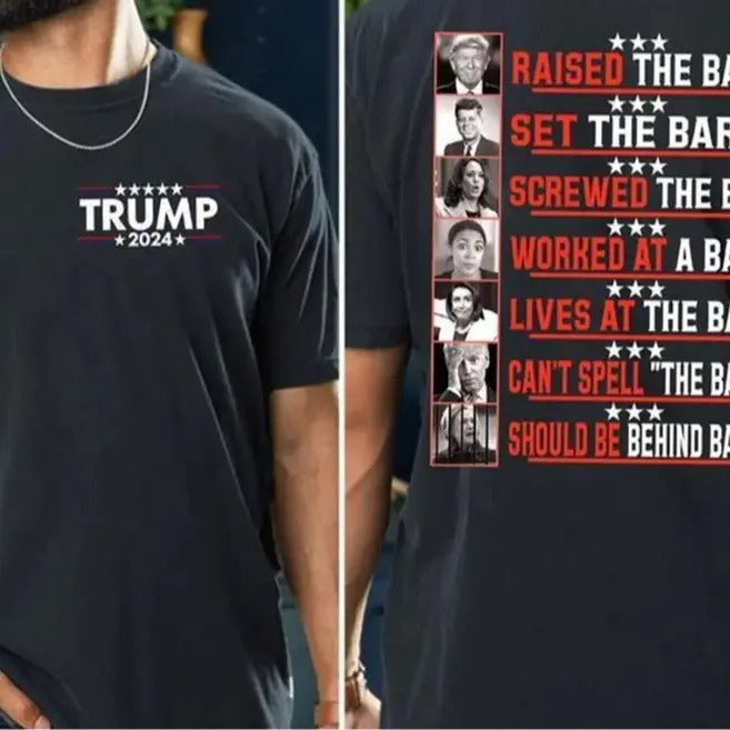Trumpp Raised The Bar Shirt, Trumpp 2024 Shirt, Trumpp President Shirt, Republican Shirt, Trumpp Apparel, Election 2024...