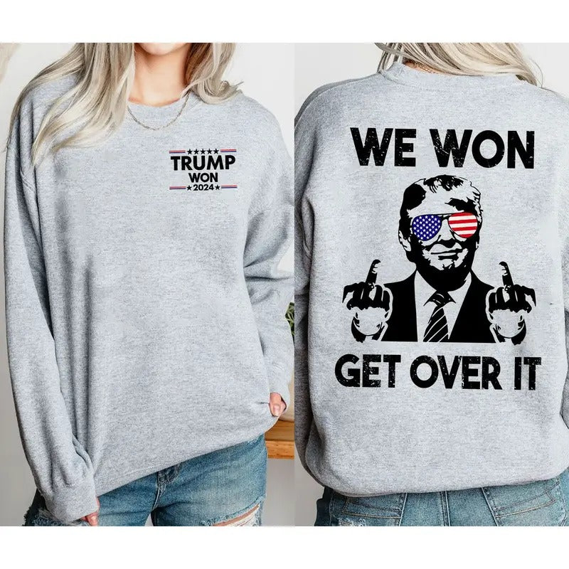Trumpp Won Shirt, Get Over It Shirt , Trumpp Shirt, Trumpp 2024 Shirt, Trumpp President Shirt, Republican Shirt, Trumpp...