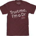 Trust Me, I'm A Dr Big and Tall T-Shirt - Red Hoodie, Sweatshirt | GrindPrints.com