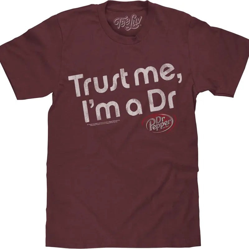 Trust Me, I'm A Dr Big and Tall T-Shirt - Red Hoodie, Sweatshirt | GrindPrints.com