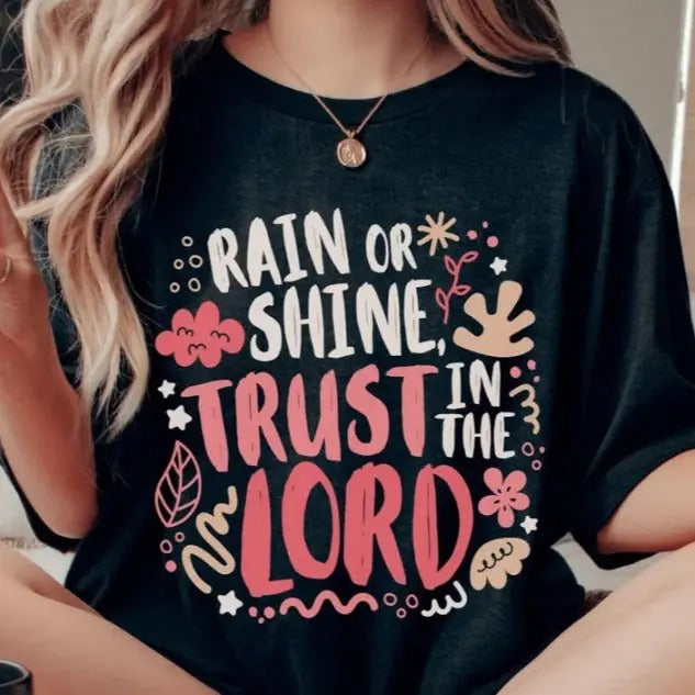 Trust in the Lord DTF Transfers - THIS IS NOT A SHIRT Hoodie, Sweatshirt | GrindPrints.com