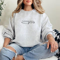 The Husband Did It Unisex Crewneck Sweatshirt/Tshirt Casual Comfort Hoodie | GrindPrints.com