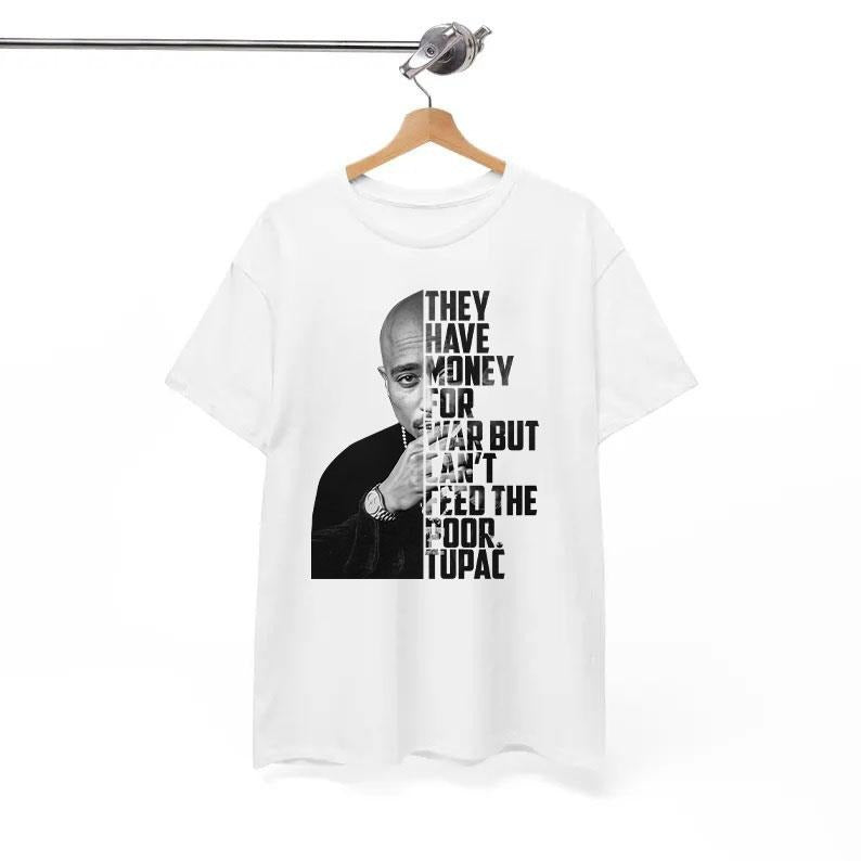 TuPac Quotes Shirt, Vintage Tupac Graphic Tees, Tupac Shakur Shirt, 2Pac Shirt, 90s Merch, Rapper Shirt, Hip Hop 90s...