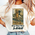 Tung Tung Tung Sahur Brainrot Shirt , Funny Baseball Bat Meme T-Shirt , Ukiyo-e Japanese Style Ramadan Tee Hoodie, Sweatshirt