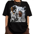 Tupac All Eyes On Me Graphic Tee, 2Pac 90s Shirt, 2Pac Shirts, Vintage 90s Bootleg Tupac Shirt, 90s Merch, Hip Hop 90s...