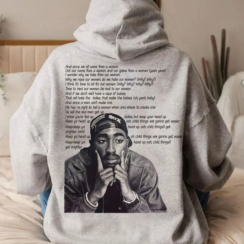 Tupac Lyric Shirt,Vintage Tupac Graphic Tee, Tupac Shakur Shirt, 2Pac Shirt, 90s Merch, Hip Hop 90s Legends Shirt, Rapper...