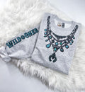 Turquoise Wild Ones Sweatshirt Womenswear Unisex Comfy Print T-Shirts, Hoodie | GrindPrints.com