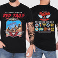 Tuskegee Airmen 2 SIDESS T-Shirt, Tuskegee Airmen Red Tails Graphic on Short-Sleeve Unisex T-Shirt, Black History...