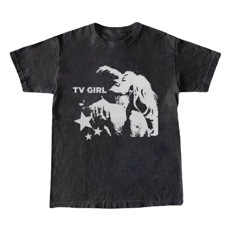 Tv Girl Unisex T-shirt - Tv Girl Tee - Tv Girl graphic tee Top Womenswear Hoodie, Sweatshirt | GrindPrints.com