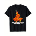 Twerkey Twerking TPilgrim Thanksgiving Twerk Turkey T-shirt made in usa Hoodie, Sweatshirt | GrindPrints.com