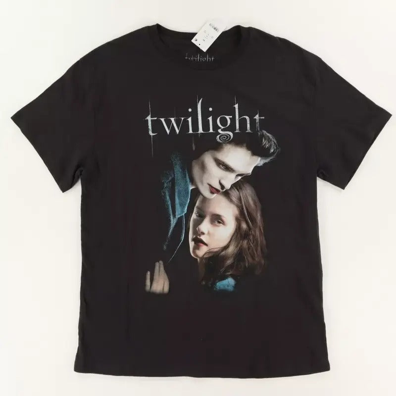 Twilight 2023 Movie Graphic Solid T-Shirt Black Cotton Shirt Streetwear Hoodie, Sweatshirt | GrindPrints.com