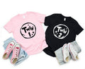 Twin 1 And Twin 2 Shirt, Twin Gift Shirt, Matching Sibling T-Shirt, Twin One And Two Tee, Cute Sister And Brother Shirt,...