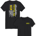 Twisted Tea Logo Flag Funny Two Sides Unisex Cotton T-Shirt Hoodie, Sweatshirt | GrindPrints.com