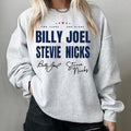 Two Icons One Night Billy Joel Stevie Nick Tour Shirt Sweatshirt Hoodie, Stevie Nicks Tee, Billy Joel Stevie Nick Fan...