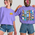 Two Sided Auntie T Shirt Hoodie Sweater, Retro Auntie Life T-shirt, Mother's Day Gift For Aunt, Cotton Top, Unisex For...