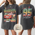 Two-sided Cars Christmas Shirt, McQueen Radiator Spring Cars Land Family Vacation 2024 Hoodie, Sweatshirt | GrindPrints.com