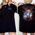 Two-sided Custom Gen X With Beer T-shirt, BL Proud Member Of The Fck Your Feelings 1965