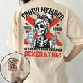 Two-sided Customize Gen X With Beers T-shirt, BL Beer Proud Member Of The Fck Your Feelings 1965
