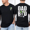 Two-sided Dad Bob Powered By Green Busch Light T-shirts, Father's Day Gifts, Doodlebob Papa Tee, Funny Summer Graphic...