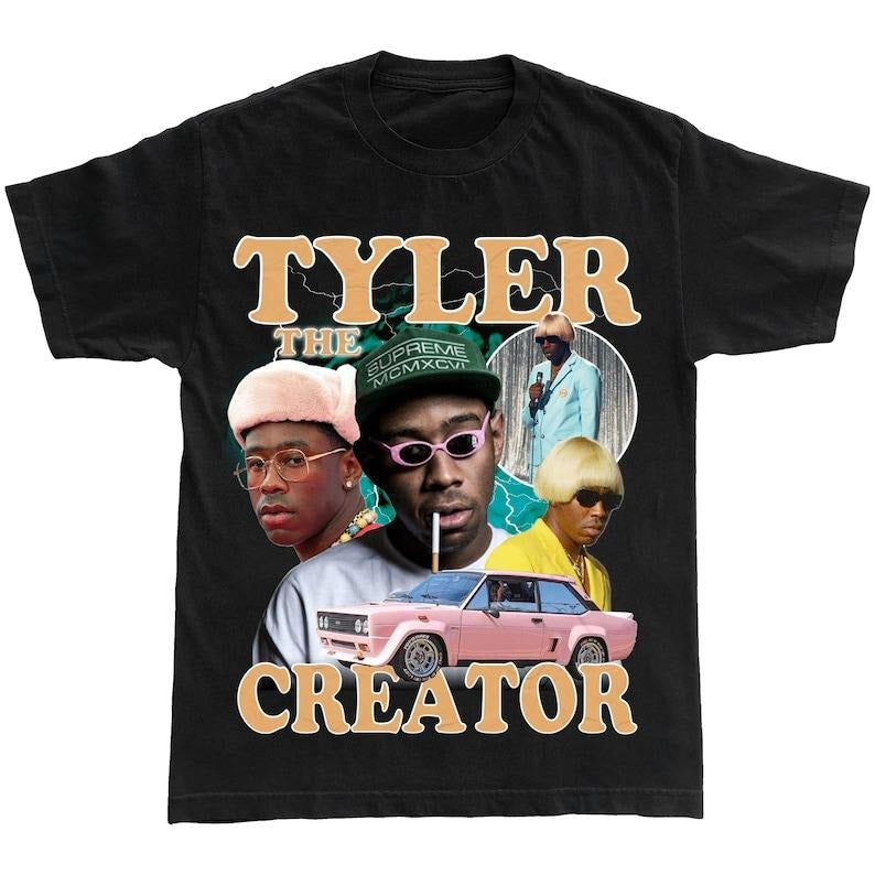 Tyler The Creator Graphic Tee, Vintage Tyler The Creator Unisex Hoodie Sweater Sweatshirt | GrindPrints.com