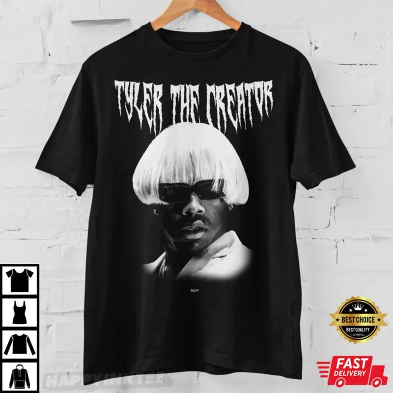 Tyler The Creator IGOR 2 Heavy Metal Parody Best T-Shirt, Tyler the creator printed t-shirt, Cotton Casual Crew Neck...