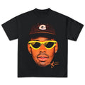 Tyler The Creator Shirt Big Face Vintage Rapper Graphic Tee Hip Hop Y2k Merch Men Women Menswear Top Medium Stylish...