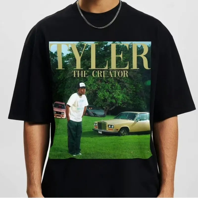 Tyler The Creator T Shirt, Flower Boy SHIRT, TYLER The Creator Rap Hip Hop 90 Vintage T SHIRT, Graphic Tees, Unisex Gift...