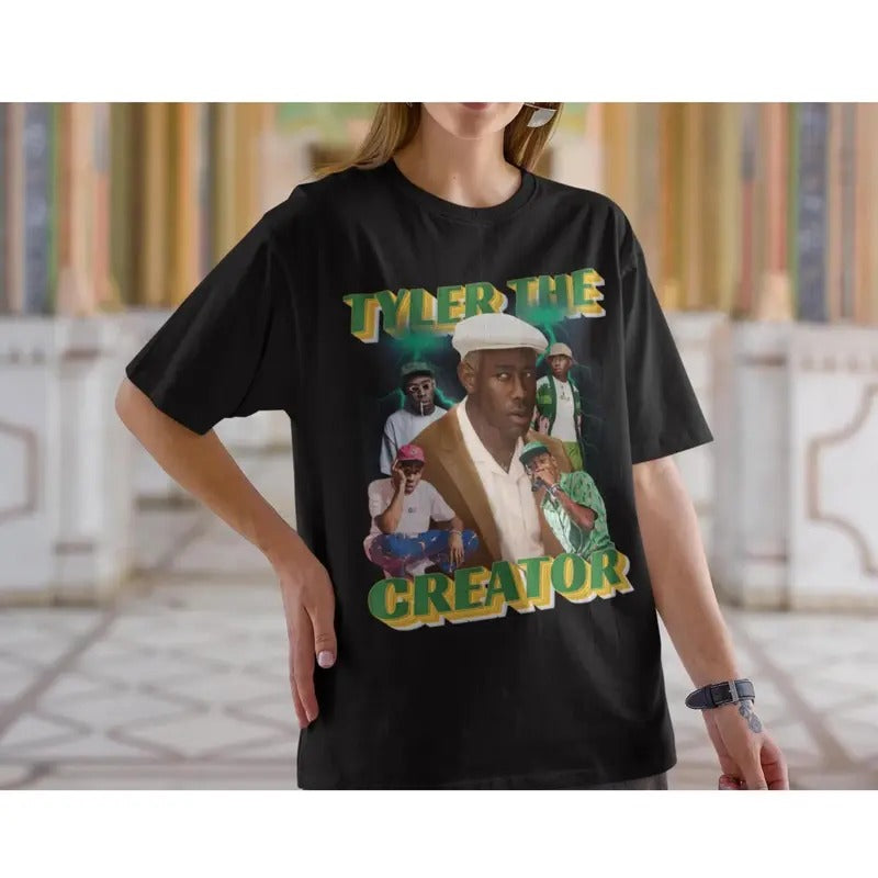 Tyler The Creator,Tyler The Creator Shirt,Chromakopia Shirt,Music Fan Gift,Retro Vintage Unisex Shirt,Unisex Heavy Cotton...
