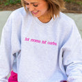 UM X Tay + Court 'Hot Moms Hit Curbs' Crewneck Sweatshirt T-Shirts, Hoodie | GrindPrints.com