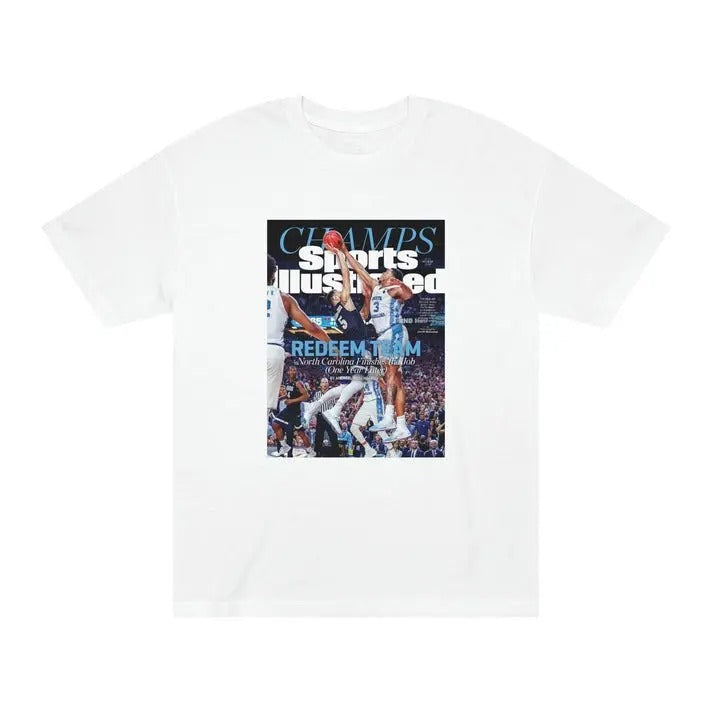 UNC North Carolina 2017 Sports Illustrated National Champions Edition T-Shirt Cotton Menswear Top Decoration Hoodie,...