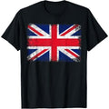 UNION JACK FLAG UNITED KINGDOM GREAT BRITAIN ENGLAND T-Shirt Made in USA Hoodie, Sweatshirt | GrindPrints.com