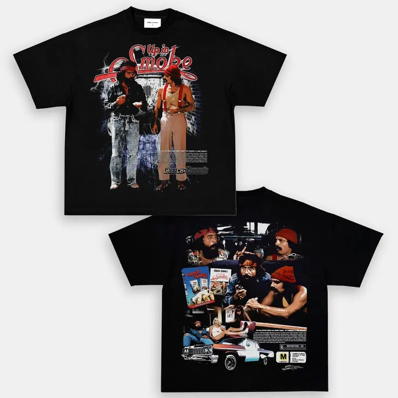 UP IN SMOKE TEE  Trending Movie T shirt Vintage 90s T-shirt gift for Movie fans gift for him gift for her unisex T-shirt...