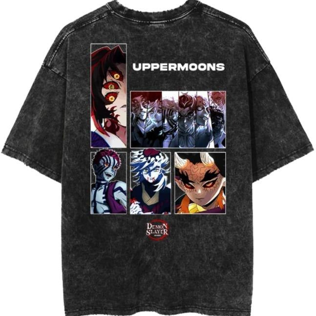 UPPER MOONS VINTAGE TEE SHIRT, Anime Manga Shirt, Unisex For Shirt, Gift For Fan, Him, Her, Crewneck Short Sleeve Shirt...