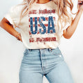 USA Distressed Flag 4th of July Shirt, Patriotic Shirt American Flag Sweatshirt Hoodie | GrindPrints.com