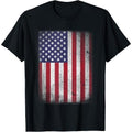USA Flag 4th July American Red White Blue Star Stripes 4 Day Made USA T-Shirts, Hoodie, Sweatshirt