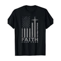 USA Flag Patriotic American Gift Faith Over Fear Prayer T-ShirtHalloween Christmas Theme T-shirt made in usa Hoodie,...