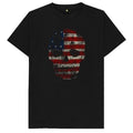 USA Flag Skull Mens Womens T Shirt made in usa Hoodie, Sweatshirt | GrindPrints.com