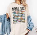 USA National Parks Shirt, National Parks Sweatshirt, American National Parks Laser Engraving Shirt, Protect National Park...