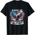 USA Patriotic Mens American Flag USA Eagle Flag 4th of July T-Shirt made in usa Hoodie, Sweatshirt | GrindPrints.com