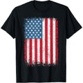 USA T-shirt Men Patriotic American Flag July 4th T-Shirt Made in USA Hoodie, Sweatshirt | GrindPrints.com