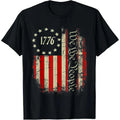 USA US Flag Patriotic 4th of July America T-Shirt made in usa Hoodie, Sweatshirt | GrindPrints.com