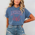 USA shirt, Red White and Blue, America Tee, Fourth of July Shirt T-Shirt, 1776, teacher tshirts, Collar Comfort Hoodie,...