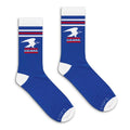 USPS U.S. Mail Standing Eagle Logo Crew Socks - Blue/White T-Shirts, Hoodie, Sweatshirt | GrindPrints.com