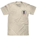USPS United States Postal Service Mail Eagle T-Shirt - Cream Hoodie, Sweatshirt | GrindPrints.com