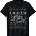 Ugly Christmas Sweaters Are Hot And Overrated T-Shirt Hoodie, Sweatshirt | GrindPrints.com