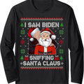 Ugly Xmas Long Sleeve T-Shirt Hoodie, Sweatshirt | GrindPrints.com